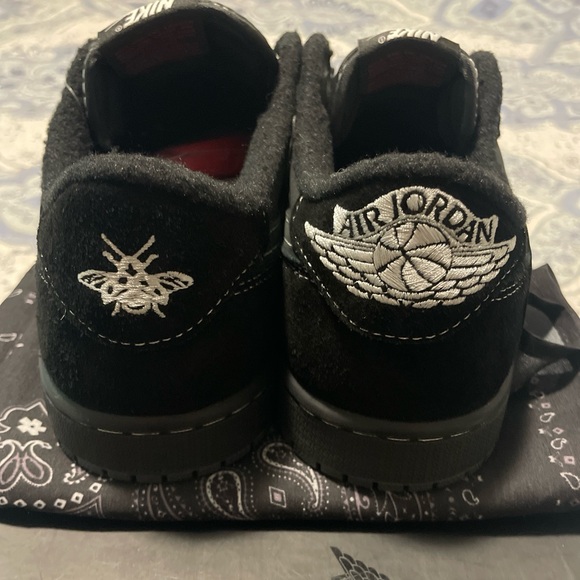 COPY - Jordan 1 Retro Low OG SP Travis Scott Black Phantom - Picture 10 of 10